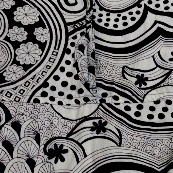 Vtg 1960s paisley mod mini dress - Picture 12 of 16